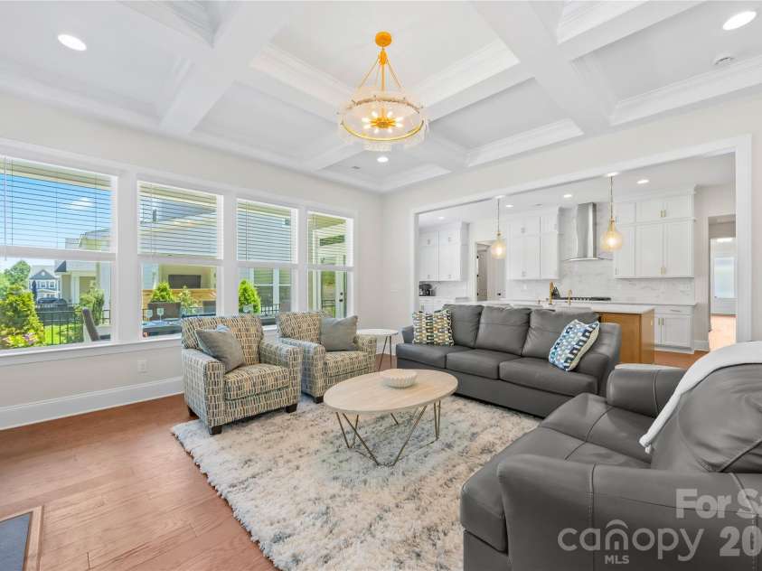 1368 Cedardale Lane, Denver, NC 28037.  MLS# CAR4391395, YatesRealty ID 31129. Living Room Looking into Kitchen