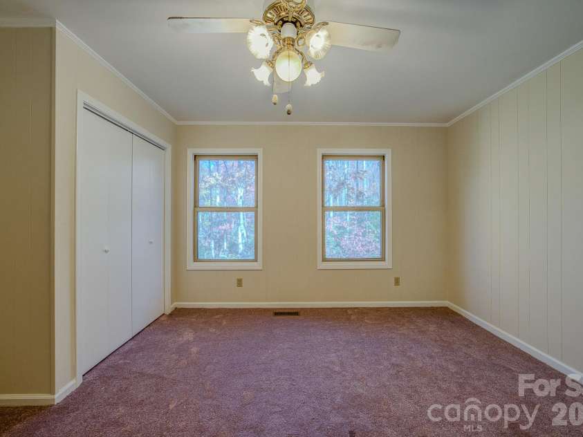 410 Avena Road, Black Mountain, NC 28711.  MLS# CAR4393879, YatesRealty ID 31145. Upper-level bedroom 1