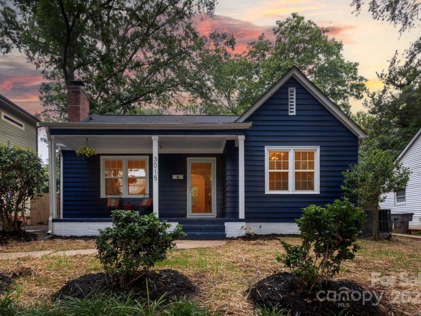 3015 Carol Avenue, Charlotte, NC 28208.  MLS# CAR4290095, YatesRealty ID 31149. 