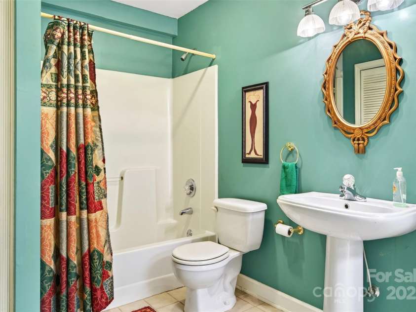 19 Moriah Lane, Asheville, NC 28803.  MLS# CAR4277964, YatesRealty ID 31150. Lower level full bathroom