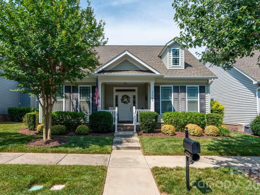 17718 Morehampton Avenue, Cornelius, NC 28031.  MLS# CAR4389501, YatesRealty ID 31154. Beautiful setting-sidewalks, street lights, and walkable to  fabulous amenities!