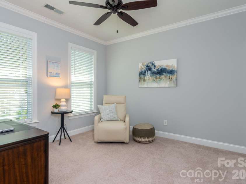 17718 Morehampton Avenue, Cornelius, NC 28031.  MLS# CAR4389501, YatesRealty ID 31154. Perfect for additional guests or study.