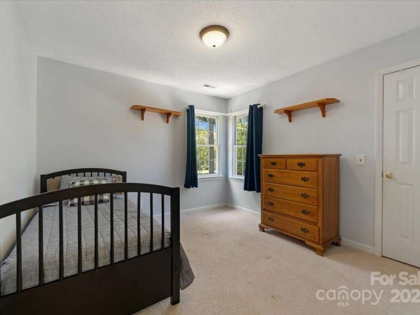 1524 Candlewyck Court, Kannapolis, NC 28081.  MLS# CAR4279653, YatesRealty ID 31163. 3rd bedroom with large walk-in closet
