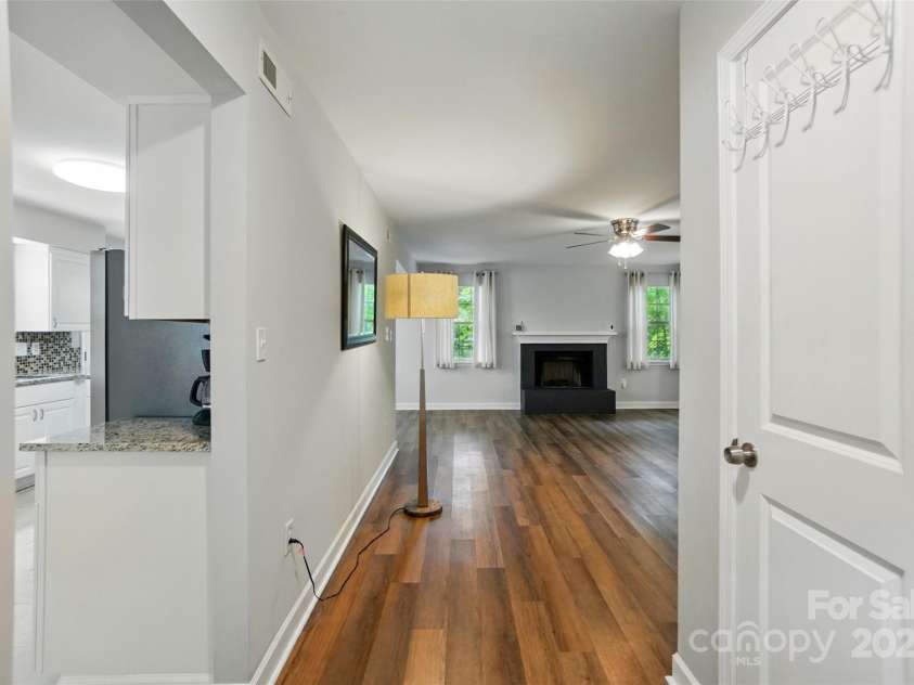 8014 Sherington Way, Charlotte, NC 28227.  MLS# CAR4258331, YatesRealty ID 31173. View from front Entry