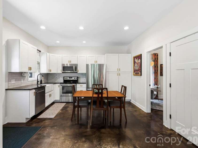 216 Hiawassee Avenue, Black Mountain, NC 28711.  MLS# CAR4391846, YatesRealty ID 31180. Open Kitchen/ Dining Area