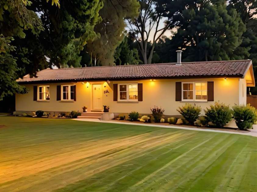 206 Fox Den Road, Troy, NC 27371.  MLS# CAR4209454, YatesRealty ID 3119. AI-virtual picture of the front of the house