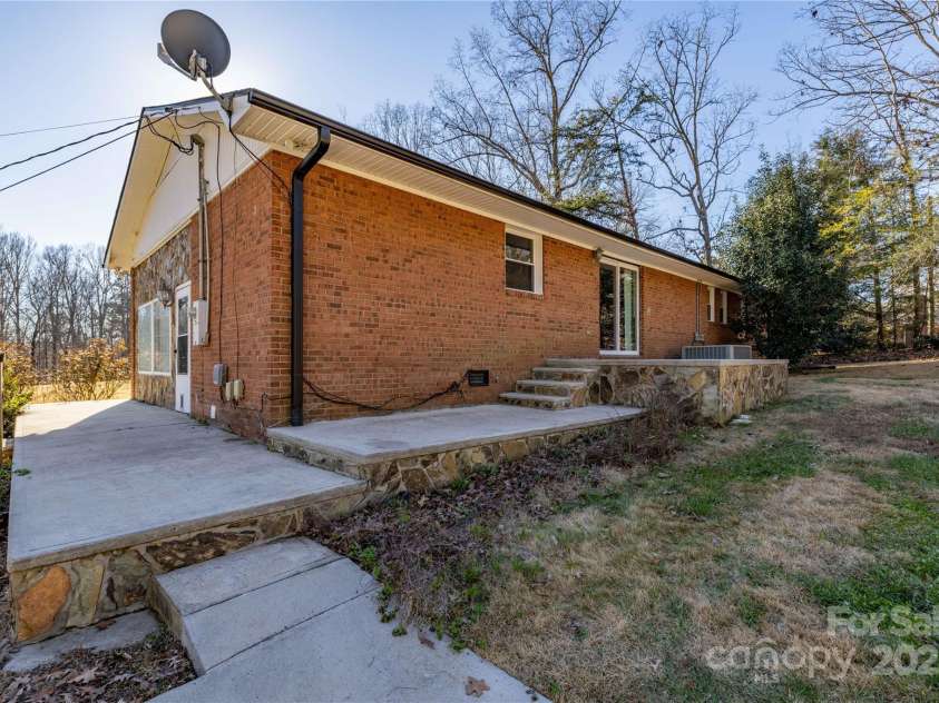 206 Fox Den Road, Troy, NC 27371.  MLS# CAR4209454, YatesRealty ID 3119. Back of the house