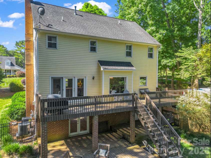 2720 Steeplechase Road, Gastonia, NC 28056.  MLS# CAR4393681, YatesRealty ID 31193. Back view