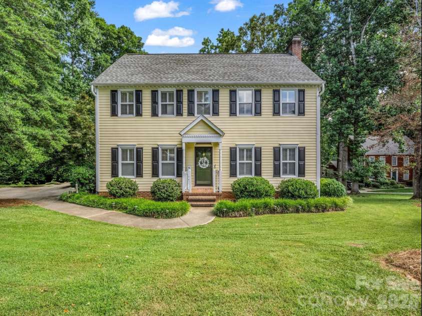 2720 Steeplechase Road, Gastonia, NC 28056.  MLS# CAR4393681, YatesRealty ID 31193. Front
