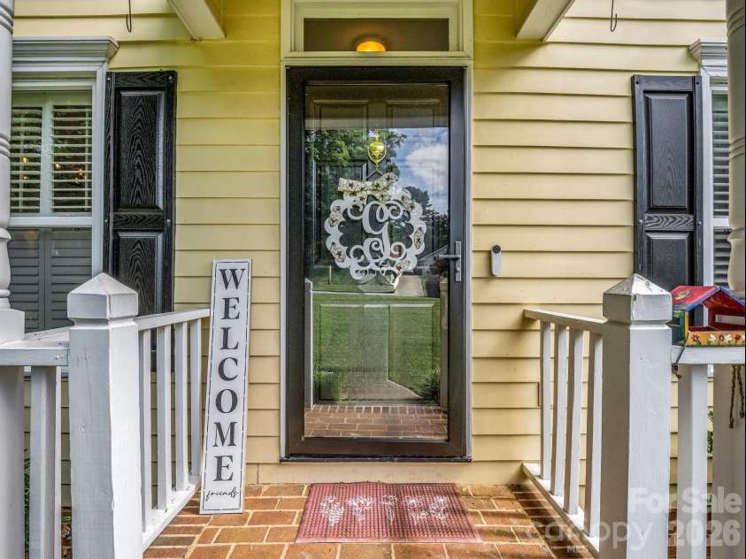 2720 Steeplechase Road, Gastonia, NC 28056.  MLS# CAR4393681, YatesRealty ID 31193. Front entry