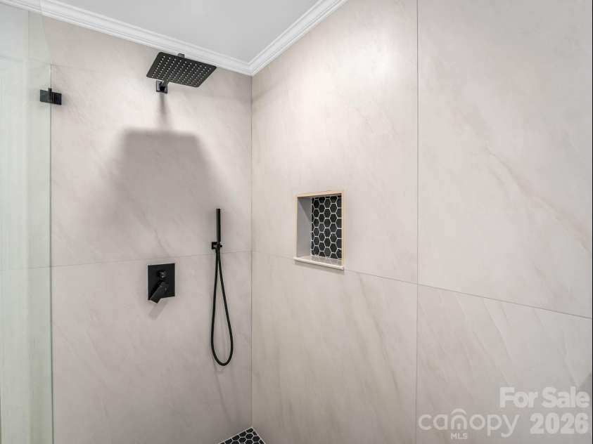 2720 Steeplechase Road, Gastonia, NC 28056.  MLS# CAR4393681, YatesRealty ID 31193. Primary walk in shower