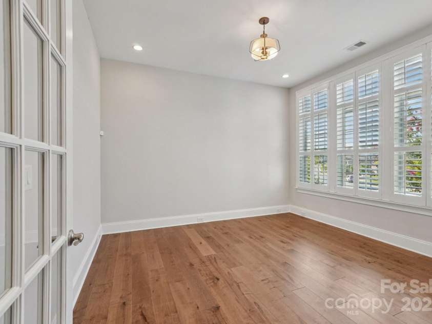 45528 Misty Bluff Drive, Charlotte, NC 28278.  MLS# CAR4285135, YatesRealty ID 31195. Front office with double doors