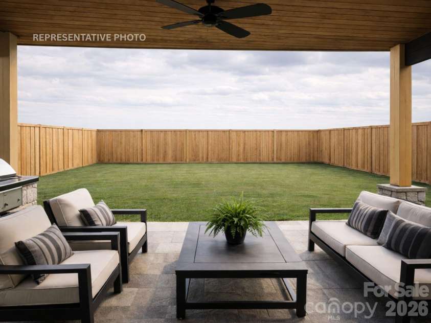 1410 West Boulevard, Charlotte, NC 28208.  MLS# CAR4387441, YatesRealty ID 31200. Privacy Fence