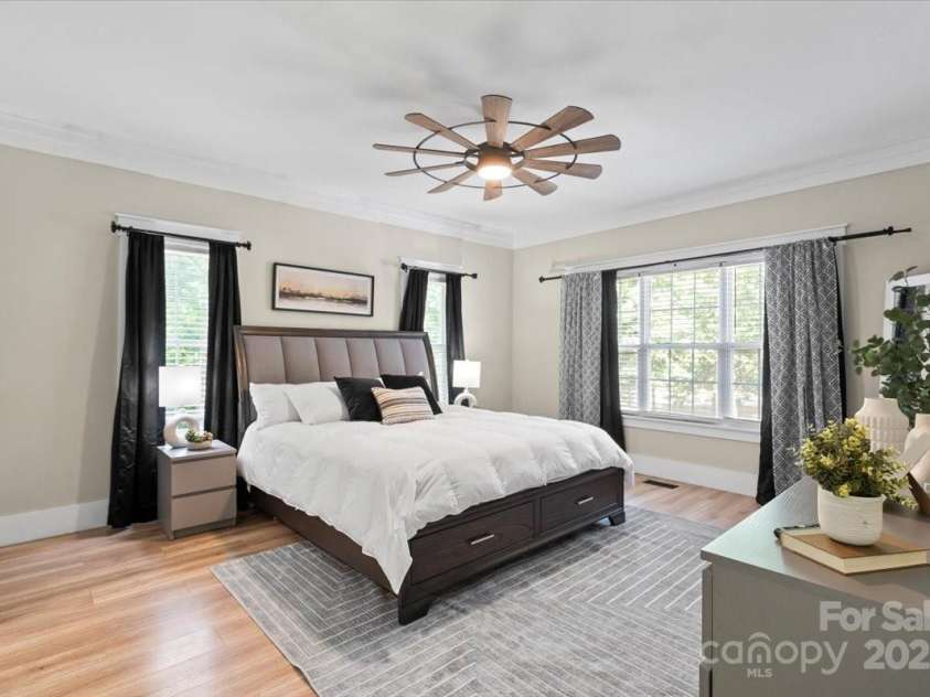 402 Wildlife Road, Troutman, NC 28166.  MLS# CAR4272681, YatesRealty ID 31205. Primary Bedroom