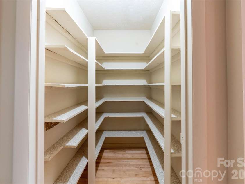 45 Mountain View Avenue, Black Mountain, NC 28711.  MLS# CAR4394810, YatesRealty ID 31210. Pantry