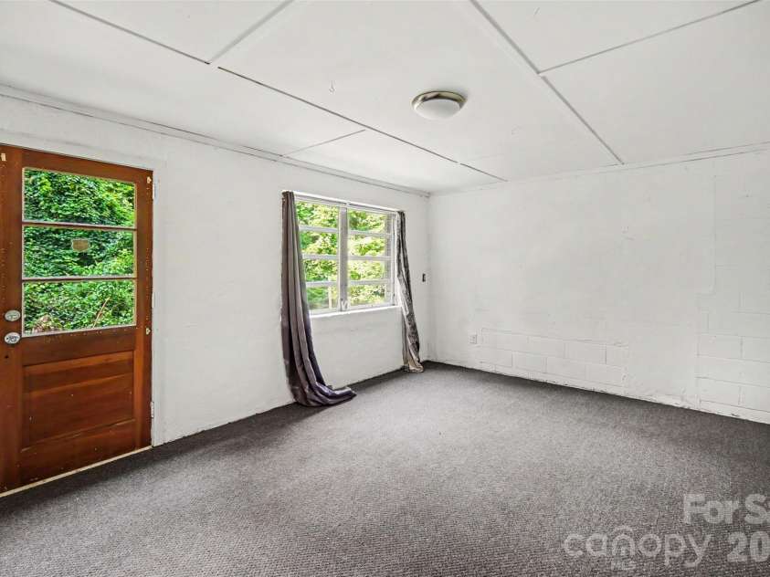 1003 Sumter Street, Shelby, NC 28150.  MLS# CAR4394841, YatesRealty ID 31211. Bedroom in basement
