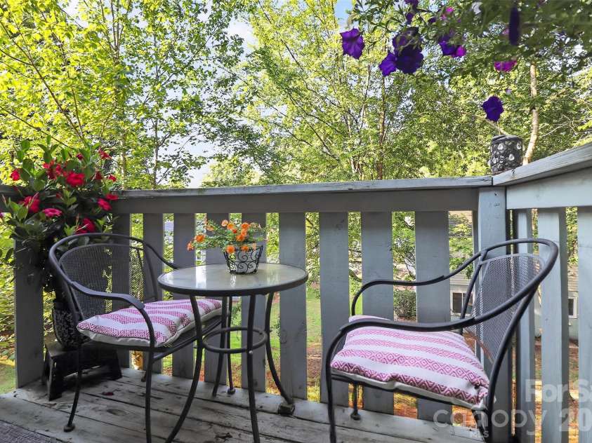 1906 Meadowlark Lane, Charlotte, NC 28210.  MLS# CAR4392020, YatesRealty ID 31213. Balcony