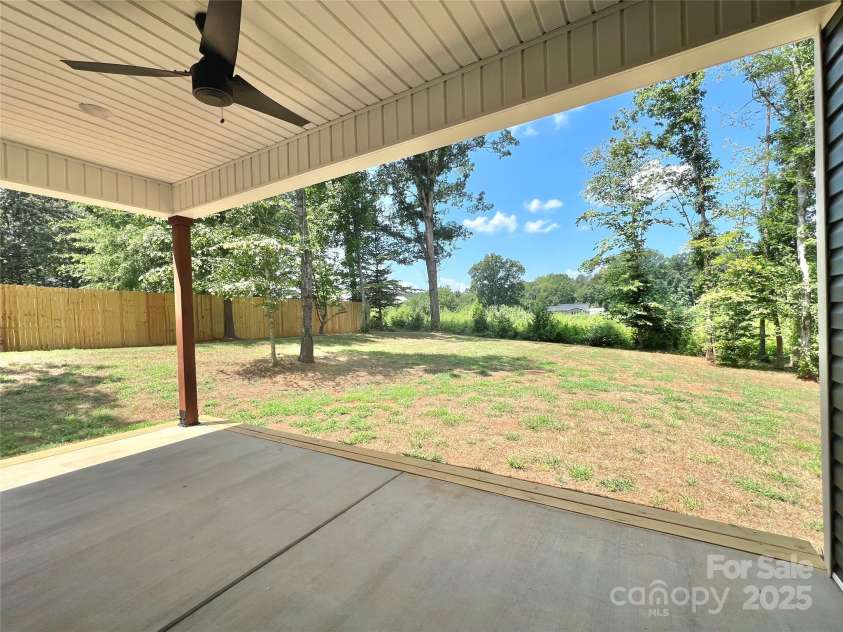 123 Arrowood Lane, Harmony, NC 28634.  MLS# CAR4285616, YatesRealty ID 31220. Back porch