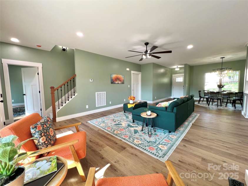 123 Arrowood Lane, Harmony, NC 28634.  MLS# CAR4285616, YatesRealty ID 31220. Living room