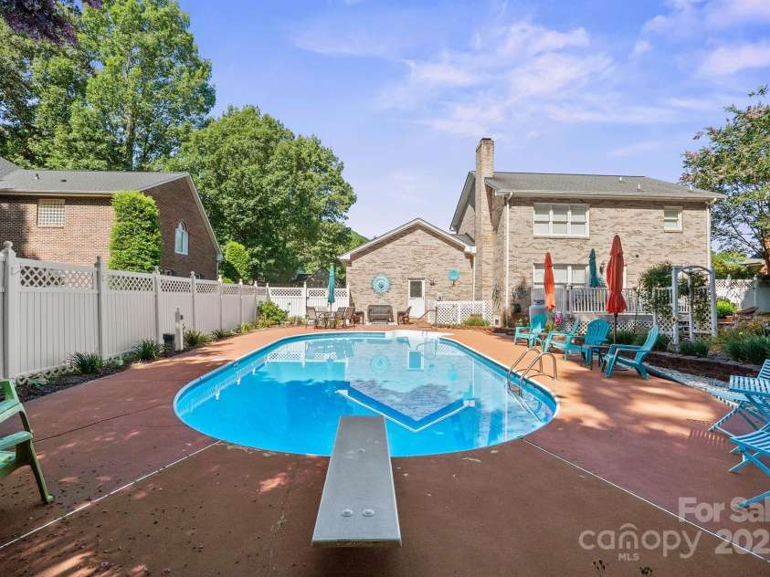 1948 Twin Ponds Drive, Hickory, NC 28602.  MLS# CAR4285877, YatesRealty ID 31228. Pool View 2