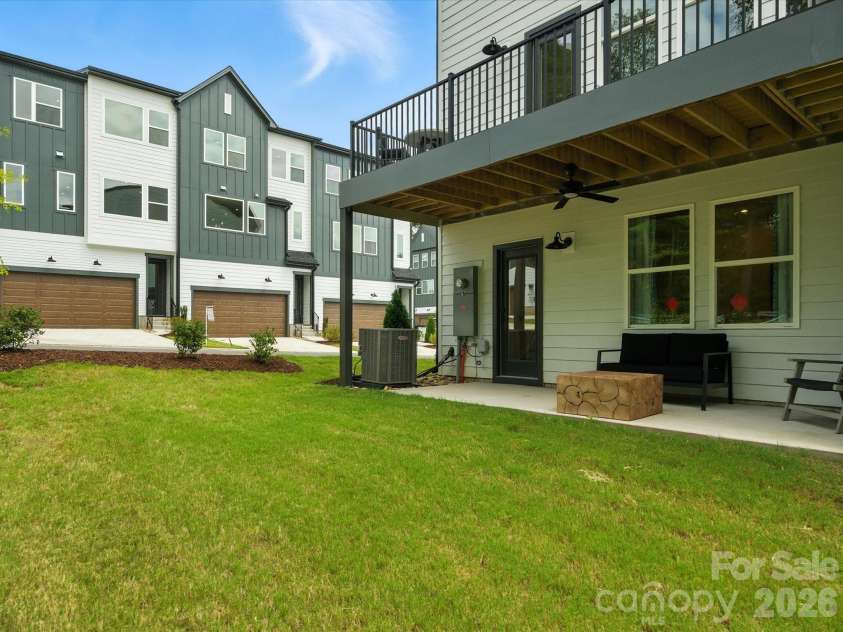 7937 Cedarsmith Court, Charlotte, NC 28217.  MLS# CAR4395047, YatesRealty ID 31235. First floor covered outdoor living