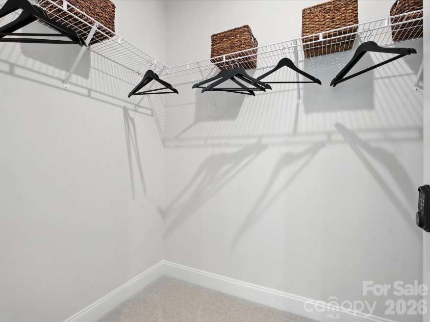 7937 Cedarsmith Court, Charlotte, NC 28217.  MLS# CAR4395047, YatesRealty ID 31235. Primary walk-in closet