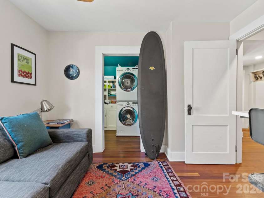 102 Courtland Avenue, Asheville, NC 28801.  MLS# CAR4390335, YatesRealty ID 31240. Convenient Laundry