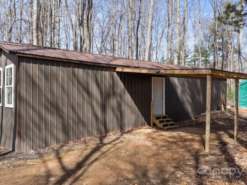 100 Young Drive, Candler, NC 28715.  MLS# CAR4230745, YatesRealty ID 3125. Outbuilding