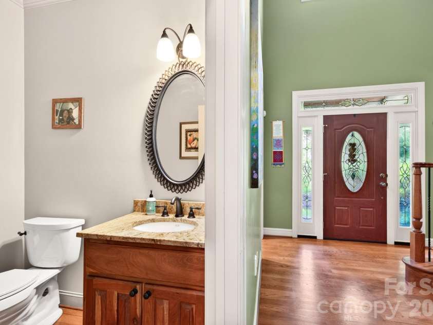 25 Whitaker View Road, Fairview, NC 28730.  MLS# CAR4394888, YatesRealty ID 31252. Half Bath on Main