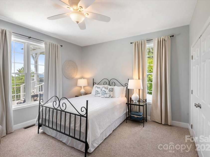 225 Calm Creek Road, Fletcher, NC 28732.  MLS# CAR4275540, YatesRealty ID 31254. 2nd bedroom on main floor