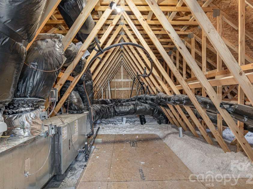 48 Tanseyleaf Drive, Smithfield, NC 27577.  MLS# CAR4394646, YatesRealty ID 31256. Attic space