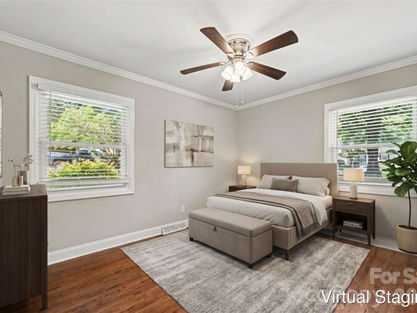 1126 Claremont Road, Charlotte, NC 28214.  MLS# CAR4393516, YatesRealty ID 31257. Virtually staged