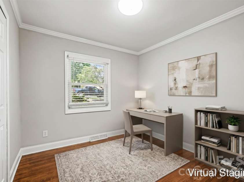 1126 Claremont Road, Charlotte, NC 28214.  MLS# CAR4393516, YatesRealty ID 31257. Virtually staged