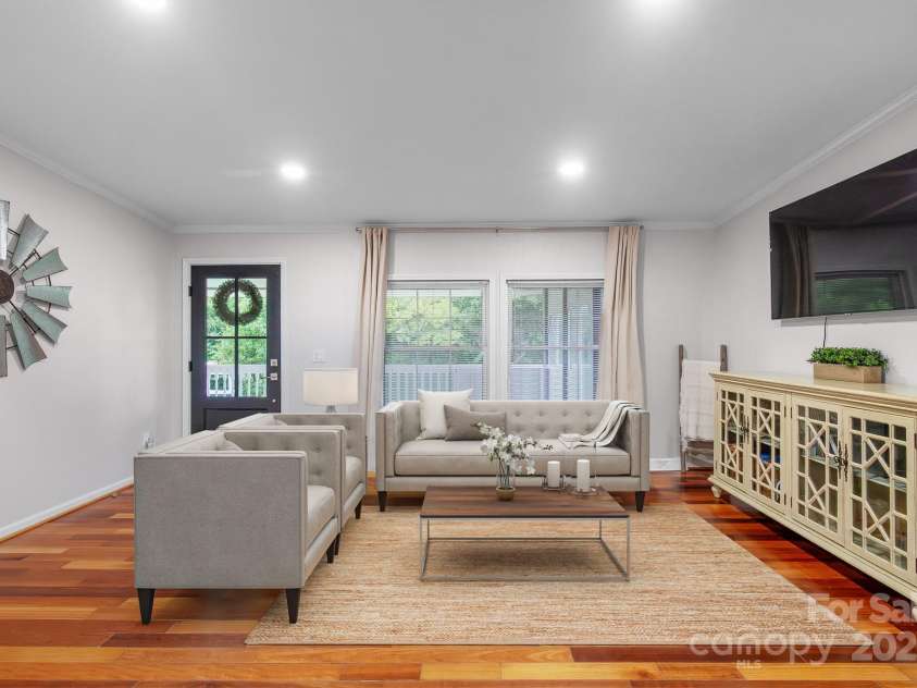 1909 Mountain Springs Church Road, Monroe, NC 28112.  MLS# CAR4269211, YatesRealty ID 31258. Living Room