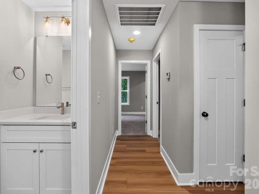 157 Third Street, Gaffney, SC 29340.  MLS# CAR4394350, YatesRealty ID 31267. Hallway to bedrooms