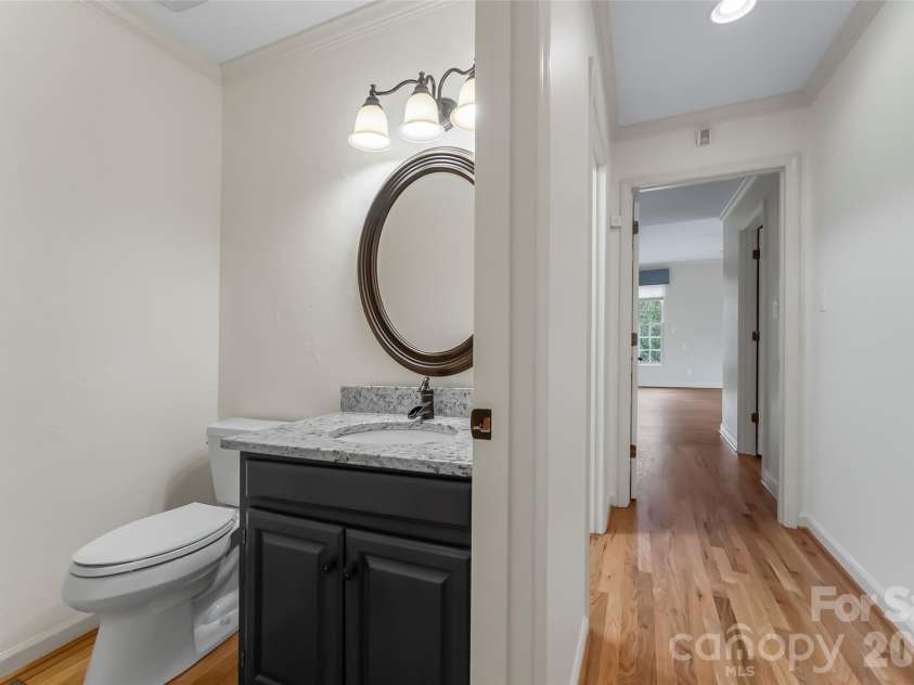 112 Parkland Street, Morganton, NC 28655.  MLS# CAR4345464, YatesRealty ID 3127. Main floor half bath