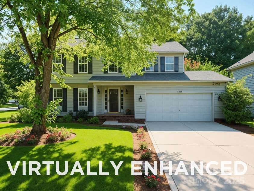 9003 Steelechase Drive, Charlotte, NC 28273.  MLS# CAR4288220, YatesRealty ID 31275. 2007 sqft Transitional Colonial is the perfect blend of modern and traditional!