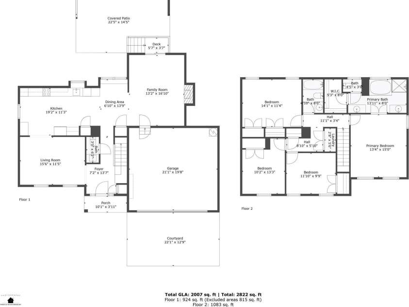 9003 Steelechase Drive, Charlotte, NC 28273.  MLS# CAR4288220, YatesRealty ID 31275. Full Floor Plan