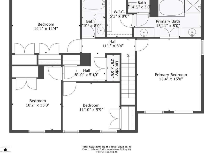 9003 Steelechase Drive, Charlotte, NC 28273.  MLS# CAR4288220, YatesRealty ID 31275. Upper Floor