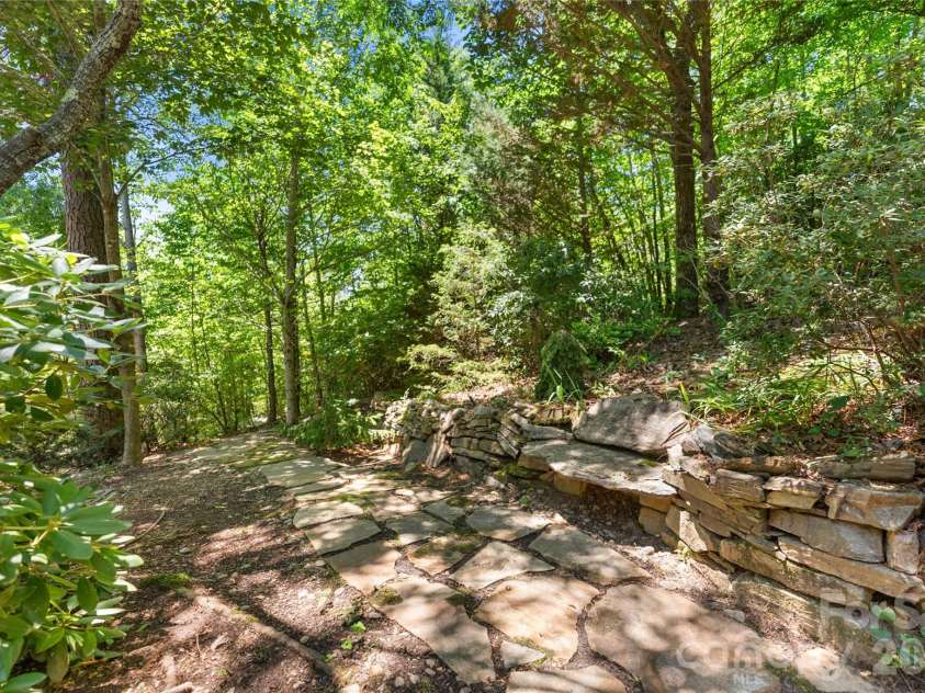 350 Winding Ridge Road, Black Mountain, NC 28711.  MLS# CAR4391914, YatesRealty ID 31277. Grounds at main house