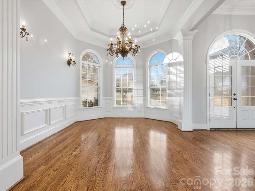 458 Inverness Place, Rock Hill, SC 29730.  MLS# CAR4352853, YatesRealty ID 31282. And ample natural light in the dining room