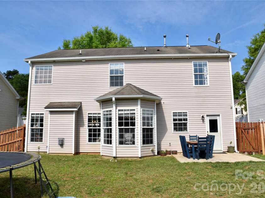 9007 Goldfields Drive, Charlotte, NC 28227.  MLS# CAR4383899, YatesRealty ID 31283. Backyard Picture 1
