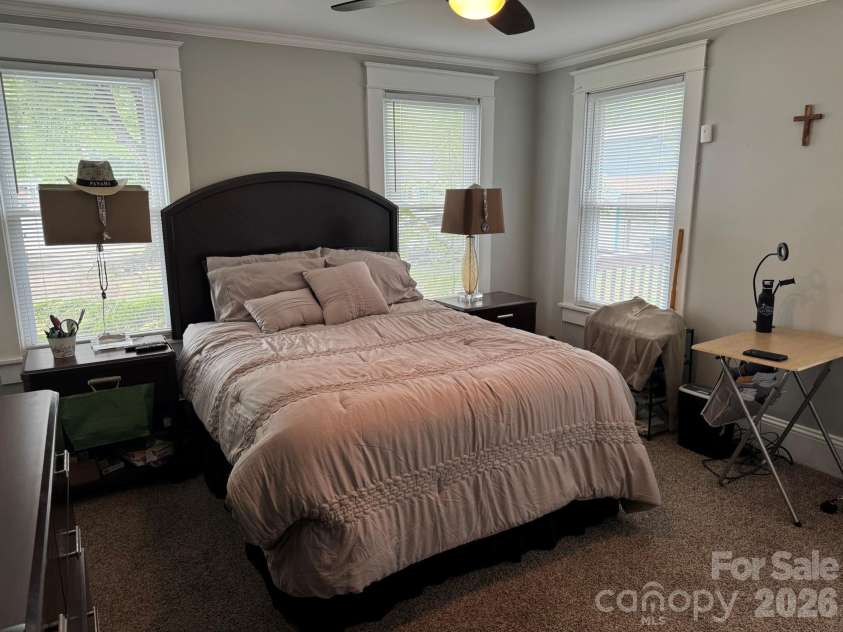 1303 Lane Street, Kannapolis, NC 28083.  MLS# CAR4390357, YatesRealty ID 31285. Primary bedroom with ensuite