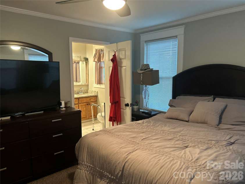 1303 Lane Street, Kannapolis, NC 28083.  MLS# CAR4390357, YatesRealty ID 31285. Primary bedroom with ensuite