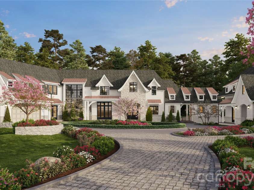 8810 Bartlett Road, Mint Hill, NC 28227.  MLS# CAR4388837, YatesRealty ID 31286. Option 1 - HEP Front Render