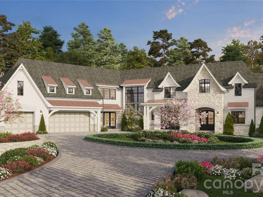 8810 Bartlett Road, Mint Hill, NC 28227.  MLS# CAR4388837, YatesRealty ID 31286. Option 2 HEP Front Render