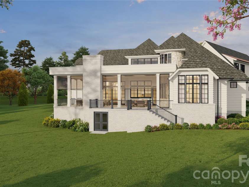 8810 Bartlett Road, Mint Hill, NC 28227.  MLS# CAR4388837, YatesRealty ID 31286. Option 2 HEP Rear Render