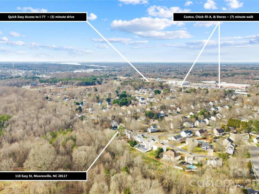 110 Easy Street, Mooresville, NC 28117.  MLS# CAR4332521, YatesRealty ID 31291. 
