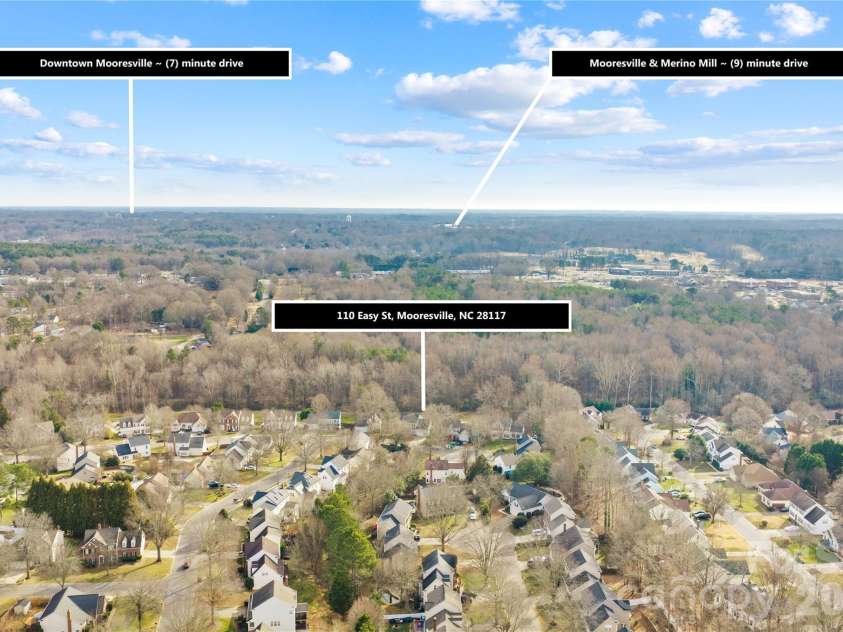 110 Easy Street, Mooresville, NC 28117.  MLS# CAR4332521, YatesRealty ID 31291. 