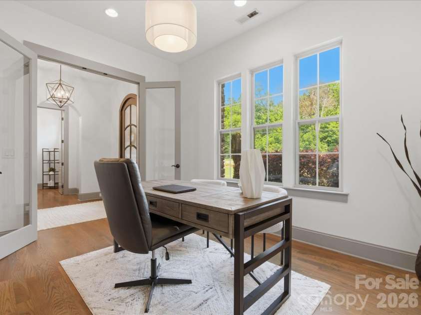 5717 Weddington Road, Concord, NC 28027.  MLS# CAR4394509, YatesRealty ID 31308. The perfect dedicated home office space.